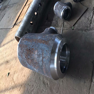 Thiết bị đường ống Tee ngang bằng ASTM A234 WPB Butt hàn giảm Tee tùy chỉnh