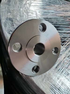 Mặt nhô lên Trượt trên mặt bích ống Pn10 Dn100 JIS Rf Đúc