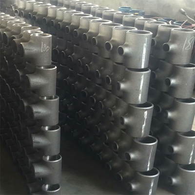 Sch 40 Sch 80 STD Thép cacbon bằng nhau Tees NPT DN200 liền mạch cho đường ống