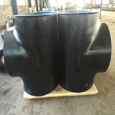 BSPT JIS B2311 Thép carbon Tees liền mạch Sch 10 đệm Tee Ống nối