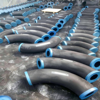 Phụ kiện thép rèn mạ kẽm STD Mặt bích hàn Sch 160 Dài Bán kính Uốn cong 90 độ