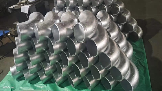 ASTM A53 Cút hàn bằng thép cacbon DN150 SCH 30 Phun cát rèn