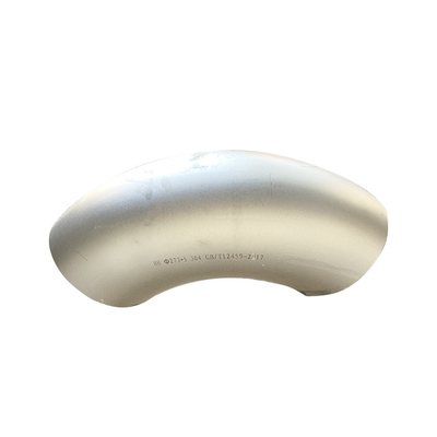 Cút thép không gỉ DIN 60mm Lịch trình 40 Phụ kiện đường ống liền mạch 1.4307 1.4404