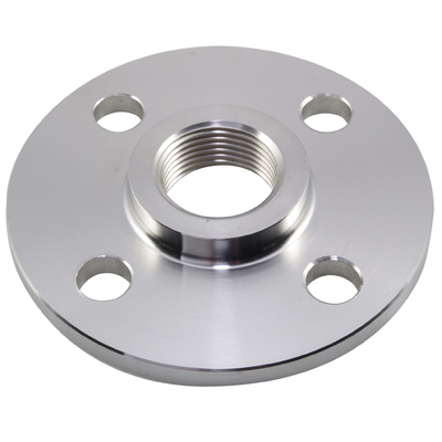 ASTM BSP Mặt bích ống ren 3 lỗ Phụ kiện ống mềm dẻo PN25 màu đen