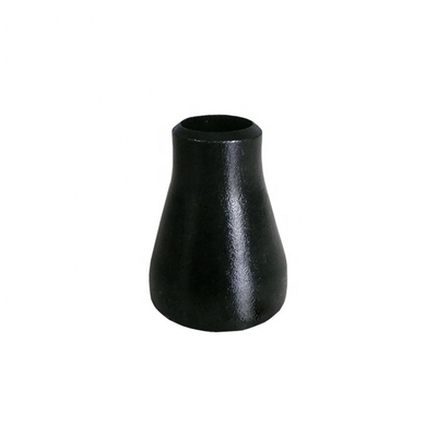 A420 WPL6 WPHY60 Bộ giảm tốc bằng thép cacbon Butt Welded Sch 80 Phụ kiện giảm tốc ống màu đen