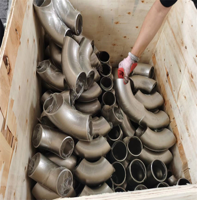 316L Bán kính dài 180 độ Khuỷu tay 90 độ Phụ kiện đường ống chuyên nghiệp