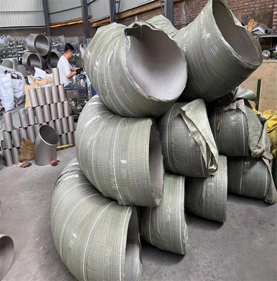 316L Bán kính dài 180 độ Khuỷu tay 90 độ Phụ kiện đường ống chuyên nghiệp