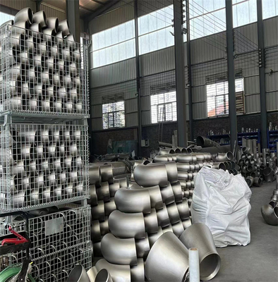 316L Bán kính dài 180 độ Khuỷu tay 90 độ Phụ kiện đường ống chuyên nghiệp