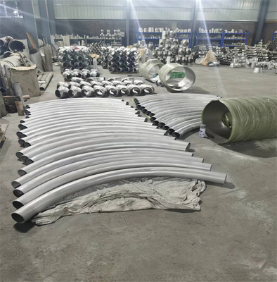 Sch 80 En10253 Lắp ống rèn 90 độ Uốn cong áp suất cao