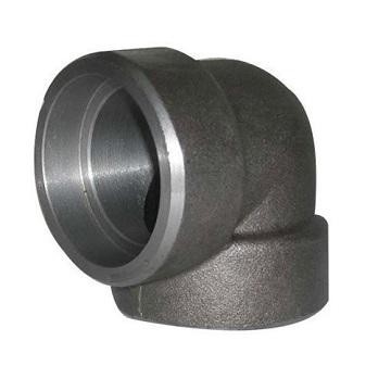 Phụ kiện ống thép carbon rèn Ansi B16.11 45 độ 90 độ Ổ cắm hàn khuỷu tay