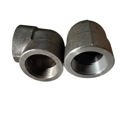 Asme B16.11 Astm A105 Cút thép carbon rèn 3000lb Nữ ren