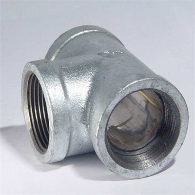 Cs Ss 16 inch Phụ kiện ống thép JIS Tê ren rèn áp lực cao