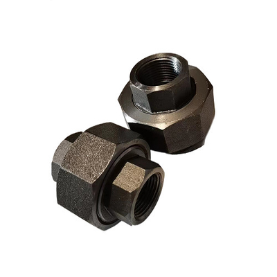 Phụ kiện đường ống thép Union rèn Asme B16.11 Class 3000 A106 Carbon