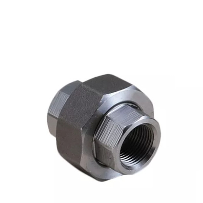 Phụ kiện đường ống thép Union rèn Asme B16.11 Class 3000 A106 Carbon